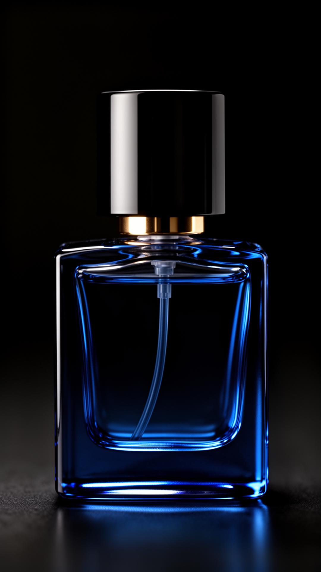 Frasco de perfume premium